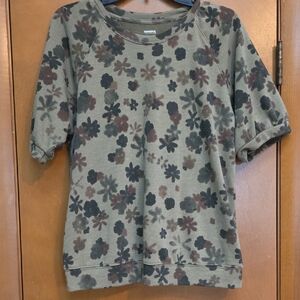 Sonoma Women's Top - Olive and Brown